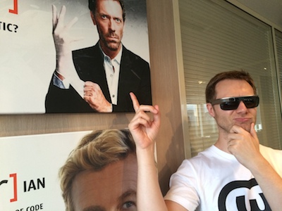 Emmanuel et les Google Glass